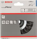 Miniatyrbillede 1 af 6: Bosch tung til metal - stålbørste - til metal - 100 mm - M14 (2608622011)