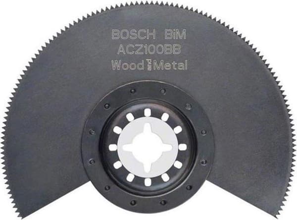 Bosch Starlock ACZ 100 BB Træ og metal - segmentsavklinge - til træ, metal, nåletræ, hårdttræ, fineret træ - 100 mm