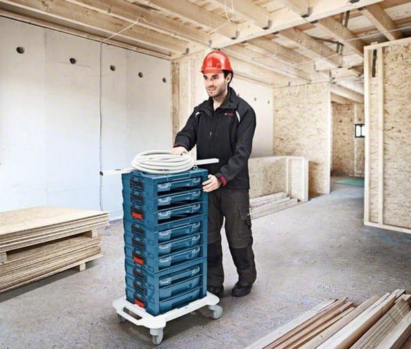 Bosch L-BOXX Roller Professional ABS Syntetisk hvid serveringsvogn (1600A001S9)