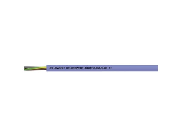 Helukabel Tilslutningskabel 4 G 2.5 mm² Blå 11018153-100 100 m