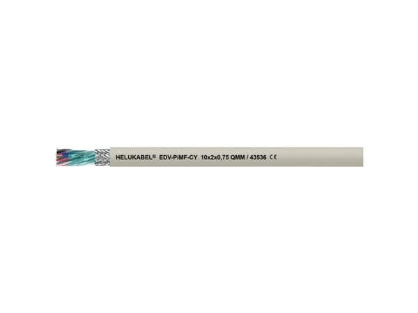 Helukabel 43553-100 Datakabel 4 x 0.5 mm² Grå 100 m