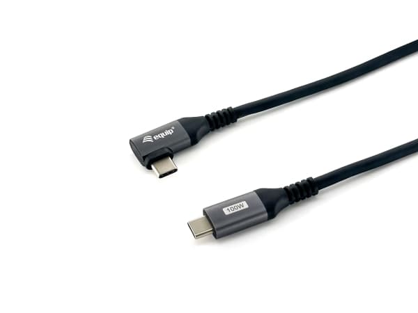 Utstyr USB Kabel 2.0 C -> C wink. St/St 3,00m 5A 480Mbps sw