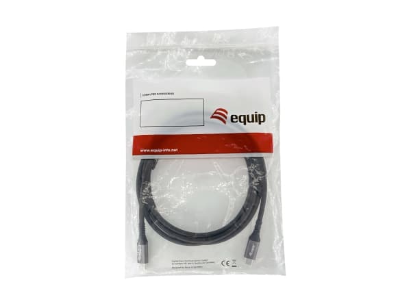 Equip USB Kabel 4.0 C -> C St/St 2.00m schwarz