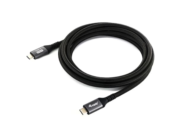 Equip USB Kabel 4.0 C -&gt; C St/St 2.00m schwarz