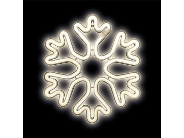 CPA TelForceone Neon LED CHRISTMAS SNOWMAN hvit FLNE20 Forever Light