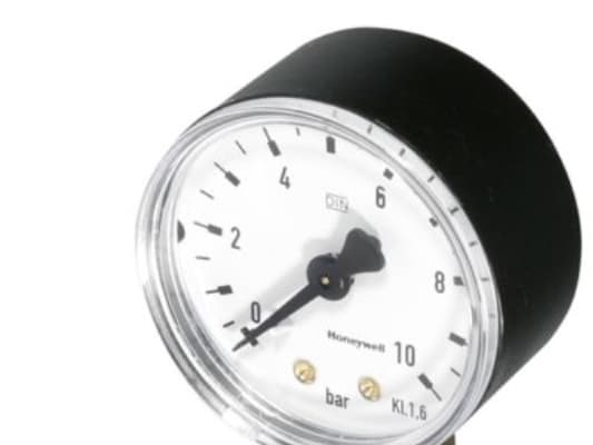 Resideo manometer t/D04FM - manometer t/D04FM. ø50mm-1/4''. 0-4 bar skala - eftermontage