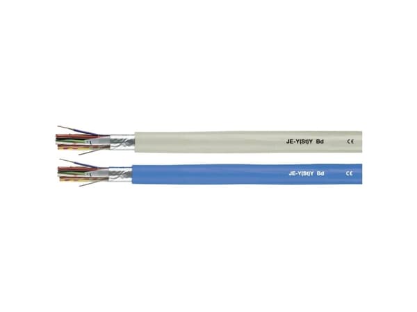Helukabel 48520-100 Telekommunikationskabel 4 x 0.8 mm² Blå 100 m