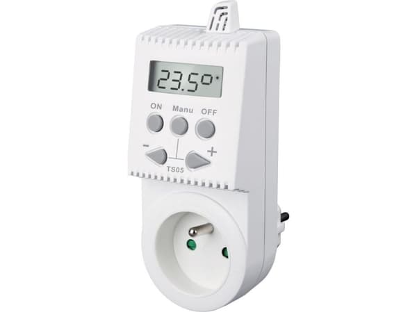 Plug-in romtermostat Elektrobock TS05. 16A