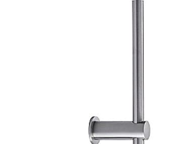 Qtoo uno toiletrulleholder - extra matbørstet massivt rustfrit stål