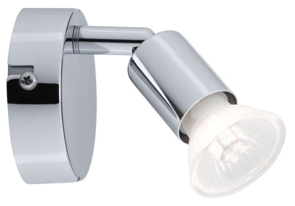 Paulmann 66749, Overflateegnet, GU10, 1 ampuller, LED, 10 W, Kromfarget