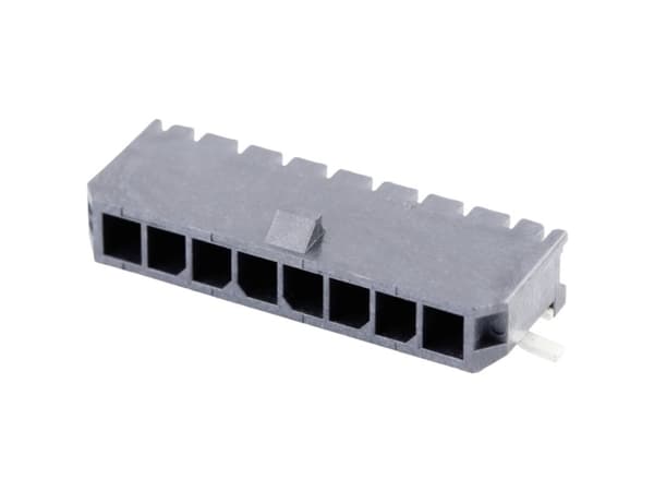 Molex Indbygningsstiftliste (standard) Samlet antal poler 8 Rastermål: 3.00 mm 436500812 2240 stk Tape on Full reel