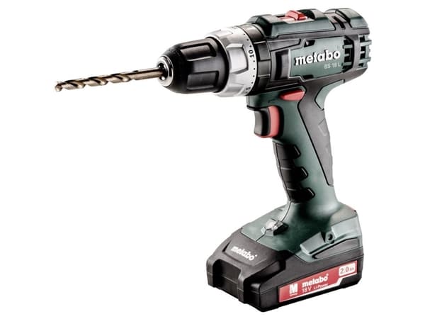 Metabo BS 18 L - Drill/driver - trådløs - 2 hastigheter - nøkkelfri borhylse 13 mm - 50 N·m - 2 batterier - 18 V