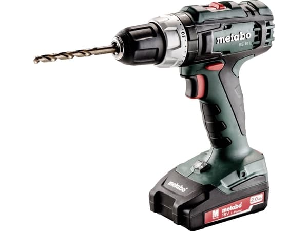 Metabo BS 18 L - Drill/driver - trådløs - 2 hastigheter - nøkkelfri borhylse 13 mm - 50 N·m - 2 batterier - 18 V