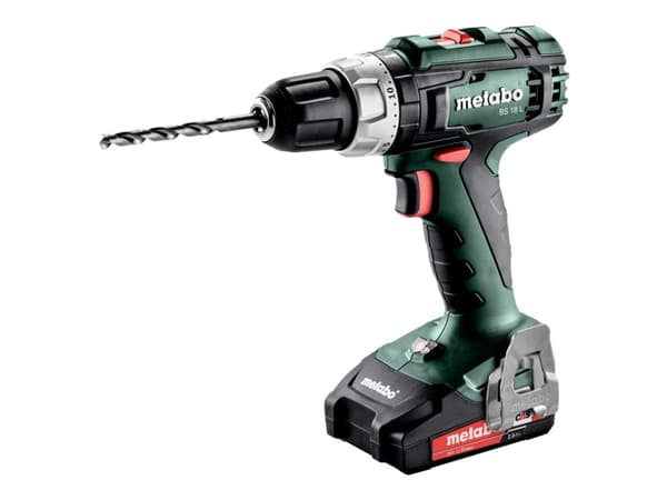 Metabo BS 18 L - Drill/driver - trådløs - 2 hastigheter - nøkkelfri borhylse 13 mm - 50 N·m - 2 batterier - 18 V