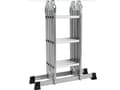 Miniatyrbilde 2 av 2: VOREL ALUMINIUM STIGE MULTIFUNKSJONELL, LEDDET 4 x 3 TRINN 17704