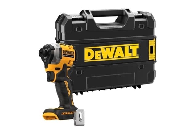 DeWALT DCF850NT, Mutterdragare, Pistolhandtag, 1/4", Svart, Gul, Borstlös, 3250 RPM