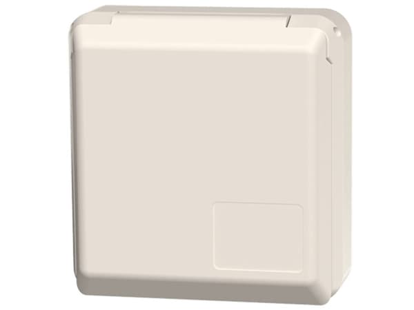 MENNEKES 4112, 3P, Ruuvit, Beige, IP44, 230 V, 16 A