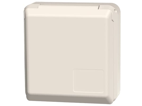 MENNEKES 4112, 3P, Ruuvit, Beige, IP44, 230 V, 16 A Beige