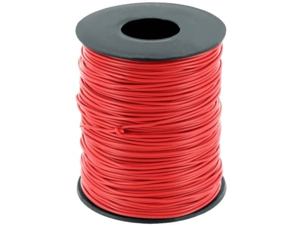econ connect KD05RT100 Korskopplingskabel 1 x 0,2 mm² Röd 100 m