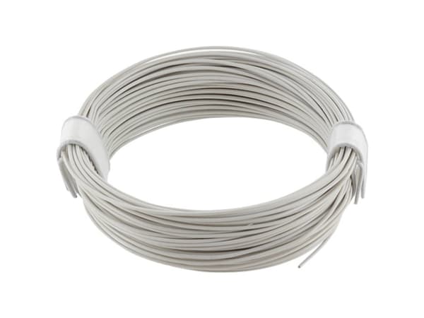 econ connect KL004WS10 Johdin 1 x 0,04 mm² Valkoinen 10 m