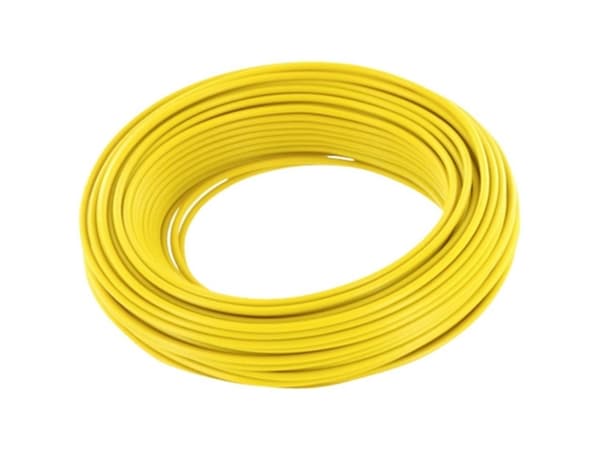 econ connect KD05GE10 Ristikytkentäjohto 1 x 0,2 mm² Keltainen 10 m