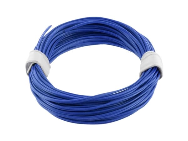 econ connect KZL2X008BL5 Ledning 2 x 0,08 mm² Blå 5 m