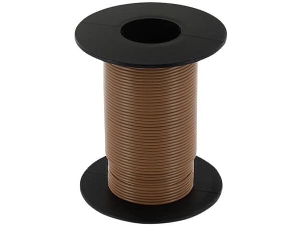 econ connect KL025BR25 Ledning 1 x 0,25 mm² Brun 25 m