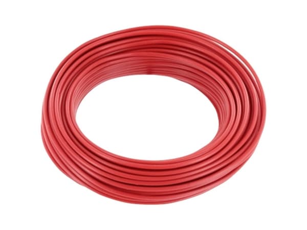 econ connect KD05RT10 Korskopplingskabel 1 x 0,2 mm² Röd 10 m