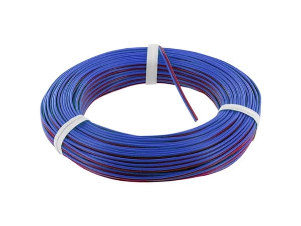 econ connect KZL2X014RTBL25 Johdin 2 x 0,14 mm² punainen, sininen 25 m