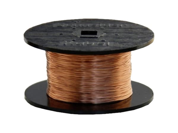 econ connect Lakeret kobbertråd Udvendig diameter (inkl. isoleringslak)=0.2 mm 100 m
