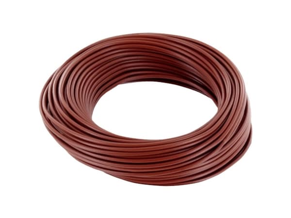 econ connect KD05BR10 Ristikytkentäjohto 1 x 0,2 mm² Ruskea 10 m