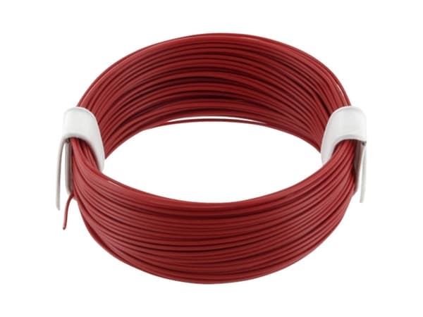 econ connect KL004RT10 Ledning 1 x 0,04 mm² Röd 10 m