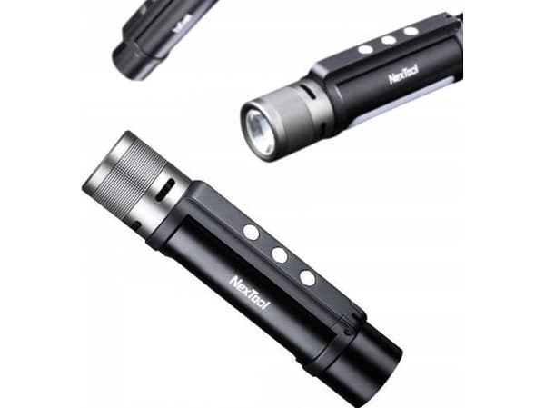 Mini Flashlight with Powerbank, alarm, workshop light Nextool NE20170 1000lm