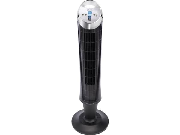 Honeywell QuietSet HY254E4 - Kjølevifte - tårn - svart/krom