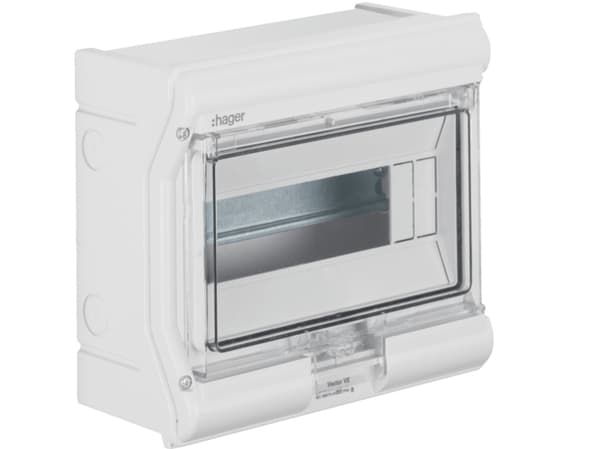 Hager VE218SN, Harmaa, Kangas, 418 mm, 151 mm, 452 mm