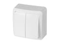 Pikkukuva 1 / 3: Elektroplast Double Pole Switch White