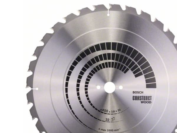 Bosch RUNDSAVKLINGE CONSTWOOD 450X3,8X30MM 32T 32T
