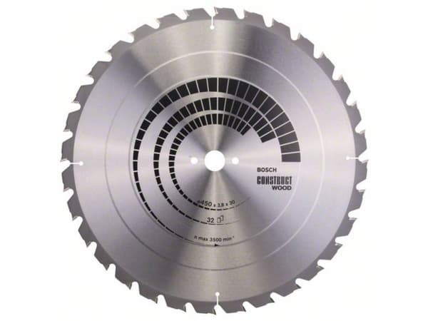 Bosch RUNDSAVKLINGE CONSTWOOD 450X3,8X30MM 32T 32T