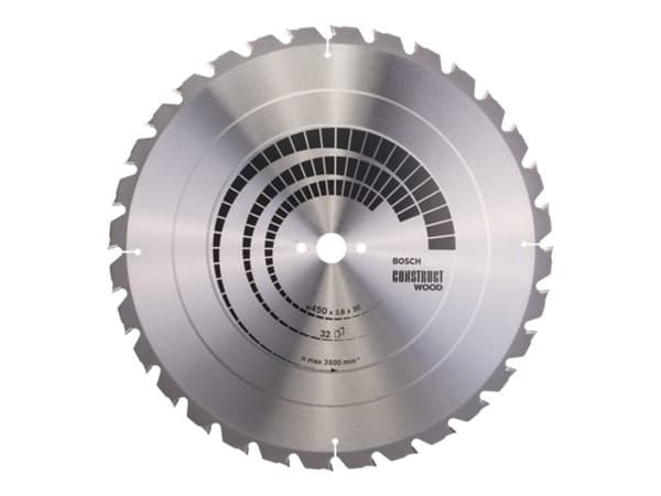 Bosch RUNDSAVKLINGE CONSTWOOD 450X3,8X30MM 32T 32T