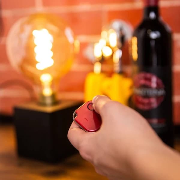 Shelly Shelly BLU Button 1 Red Dimmers, Switch Bluetooth, Wi-Fi