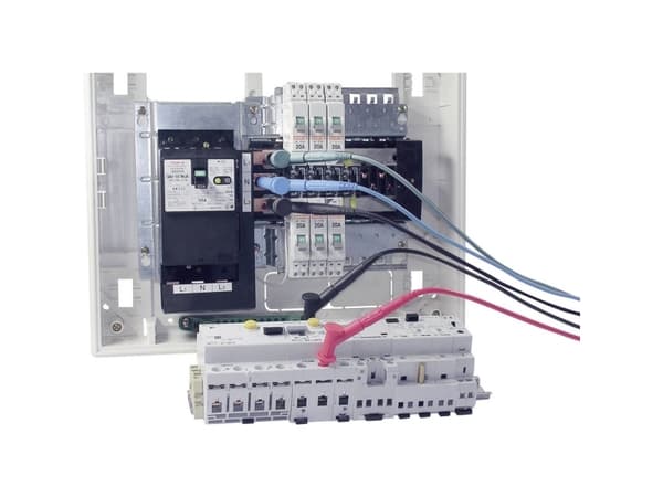 Sikkerhedstestspids MultiContact XMA-7 Stikforbindelse 4 mm CAT III 1000 V Rød