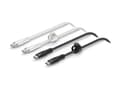 Miniatyrbilde 2 av 5: Belkin BoostCharge PRO Flex - USB-kabel - 24 pin USB-C (hann) til 24 pin USB-C (hann) - USB 2.0 - 3 A - 1 m - USB Power Delivery (60W) - svart-hvit (
