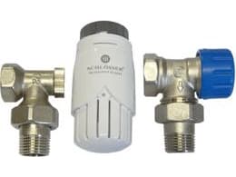Schlosser radiatorbeslag, vinkelutførelse (602200001)