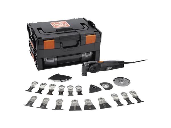 Fein Multimaster MM 700 MAX BLACK EDITION 72297461000 Multifunktionsværktøj Kuffert, inkl. tilbehør 36 dele 250 W