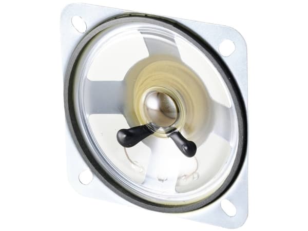 TRU COMPONENTS TC-10089016 Miniatyrhögtalare Brus: 91 dB 1 W Spänning: 2,83 V Kontinuerligt ljud 1 st