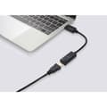 Miniatyrbild 2 av 3: Renkforce RF-5596324 DisplayPort / HDMI Adapter [1x DisplayPort hane - 1x HDMI hona] Svart 4K UHD 23 cm
