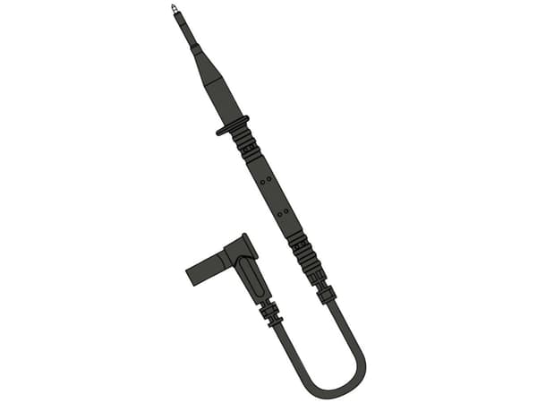 Chauvin Arnoux testijohtosarja [4mm turvapistoke - 4mm turvapistorasia] 0,85 m punainen, musta 1 sarja 1 sarja