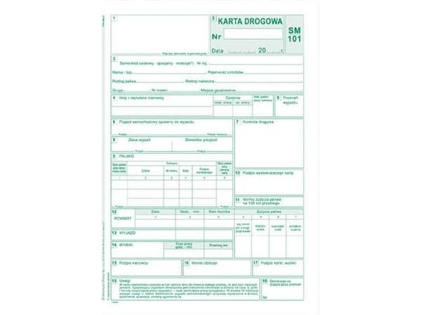 Michalczyk & Prokop D ROAD CARD - SELF PERSON A5 802-3 PRINT - 802-3