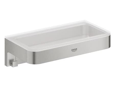 Grohe Start sæbekurv - 200x110mm metal/plast Supersteel