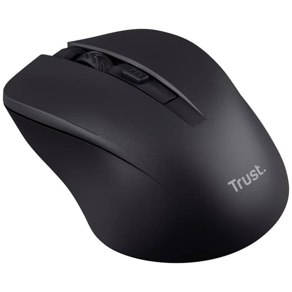Trust MYDO SILENT WiFi mus Trådlös Optisk Svart 4 Knappar 1800 dpi Svart